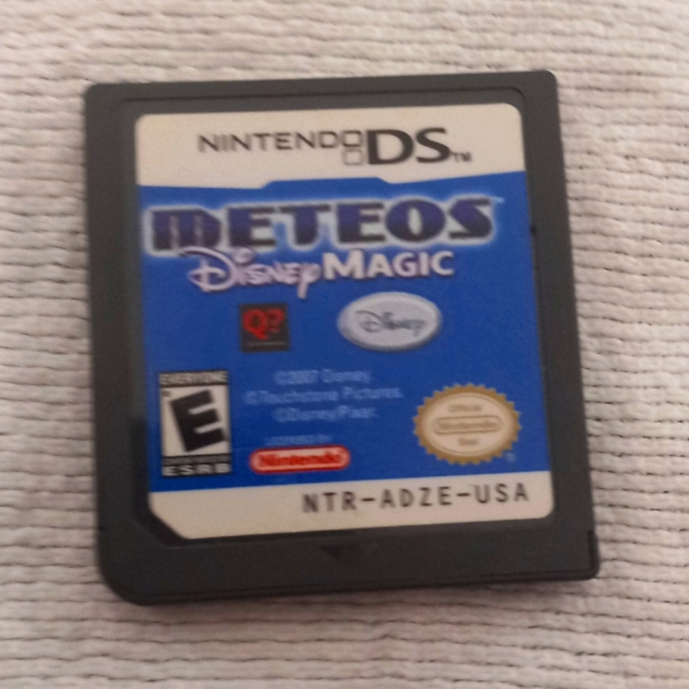 EUC NEW Nintendo DS Meteos: Disney Magic (Nintendo DS, 2007) Puzzle Action Fun!